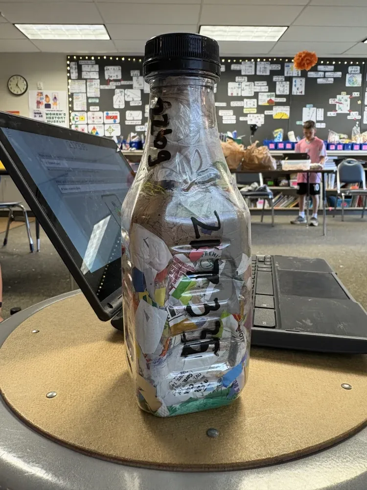 Ecobrick 217335 was made in Olde Sawmill Elementary School, Olde Sawmill Boulevard, Columbus, Sharon, Franklin County, Ohio, 43235, United States and logged on 2026-04-22 16:29:08