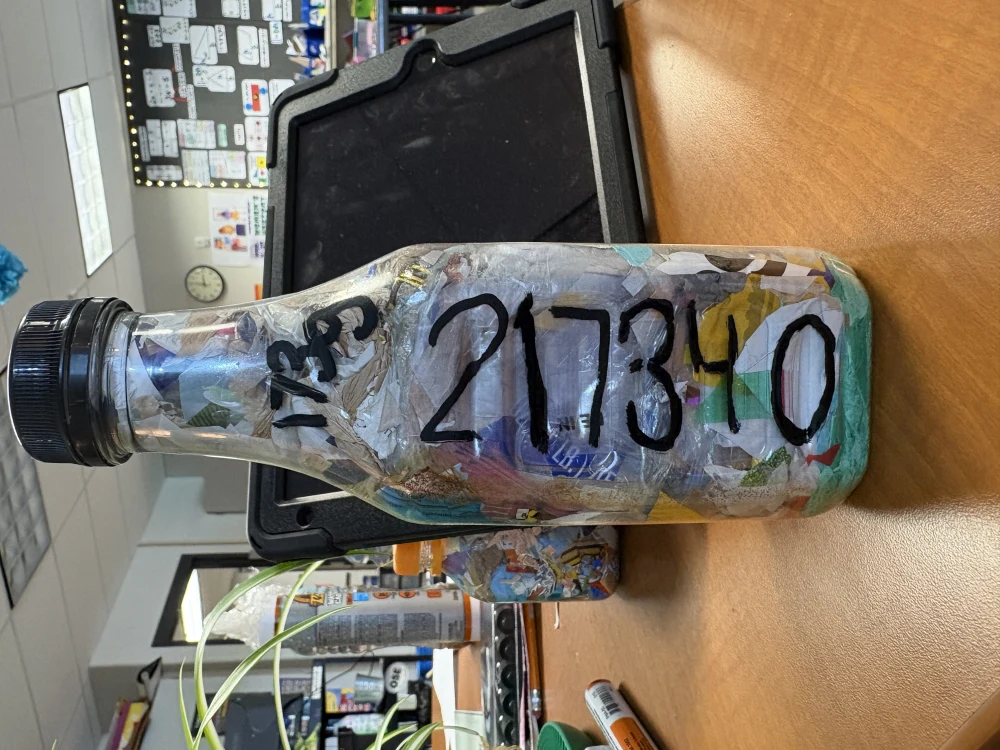 Ecobrick 217340 was made in Olde Sawmill Elementary School, Olde Sawmill Boulevard, Columbus, Sharon, Franklin County, Ohio, 43235, United States and logged on 2026-04-22 16:12:00