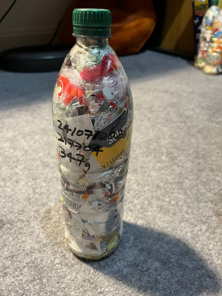 Ecobrick 217704 was made in Bristol, City of Bristol, West of England, England, United Kingdom and logged on 2026-07-24 19:47:23