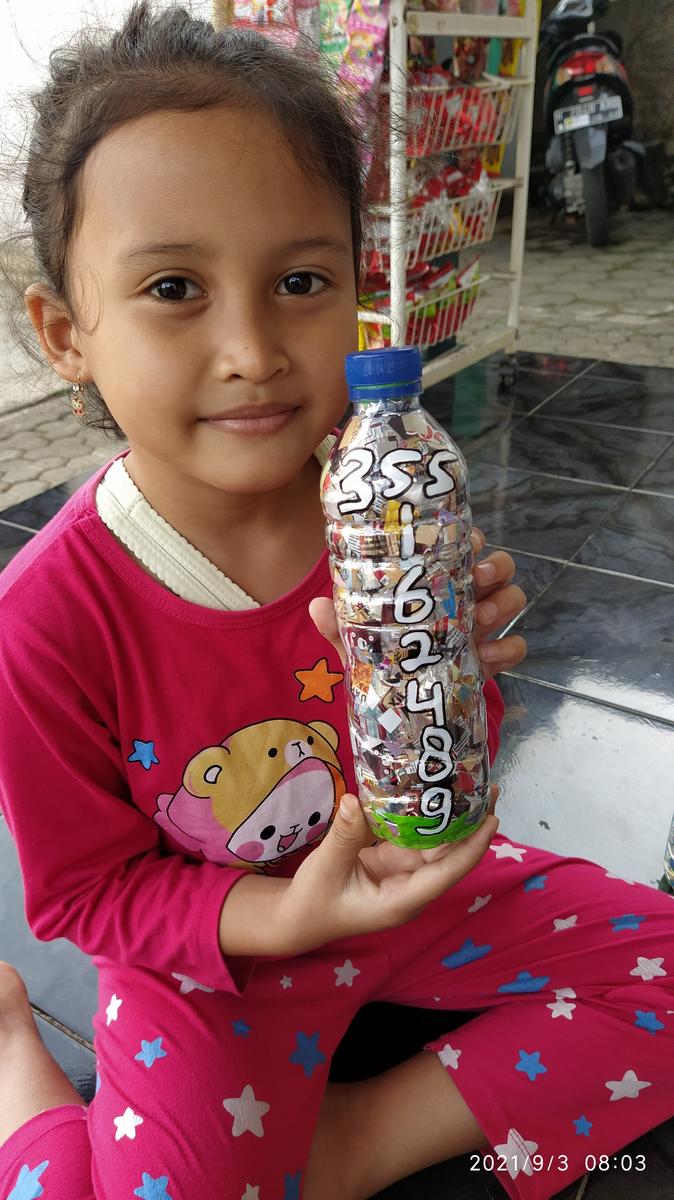 Ecobrick Serial 162489 was made in Sukorejo - Kendal, Jawa Tengah, Indonesia Ecobrick 162489 was made in Sukorejo - Kendal, Jawa Tengah, Indonesia and logged on 2021-09-03 08:07:00