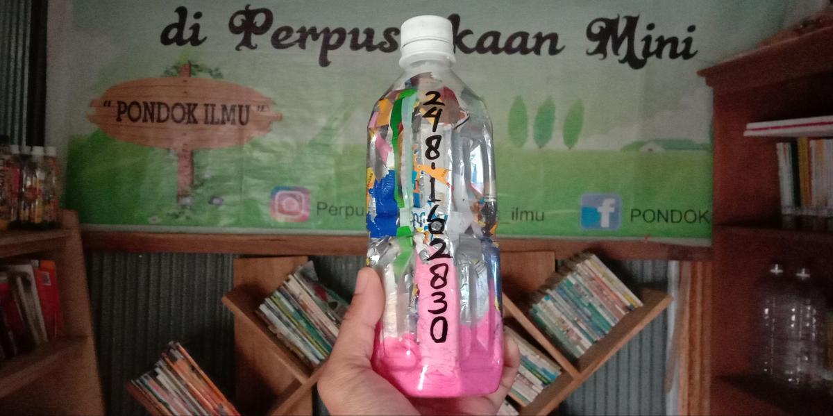 Ecobrick 162830 was made in Gowa, Sulawesi Selatan,  Indonesia and logged on 2021-09-07 06:17:00