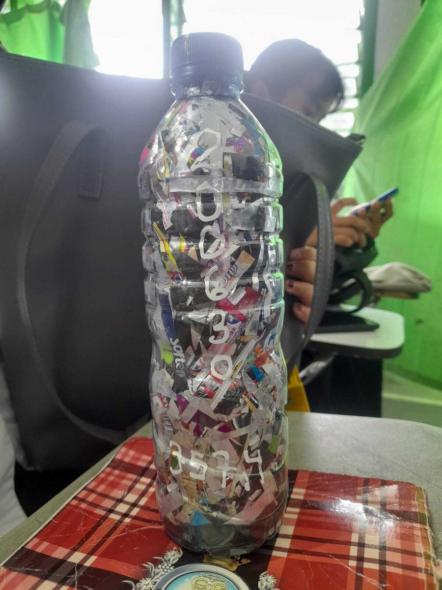 Ecobrick 200630 was made in Kabanjahe, Sumatera Utara ,  Indonesia and logged on 2023-05-23 13:27:00