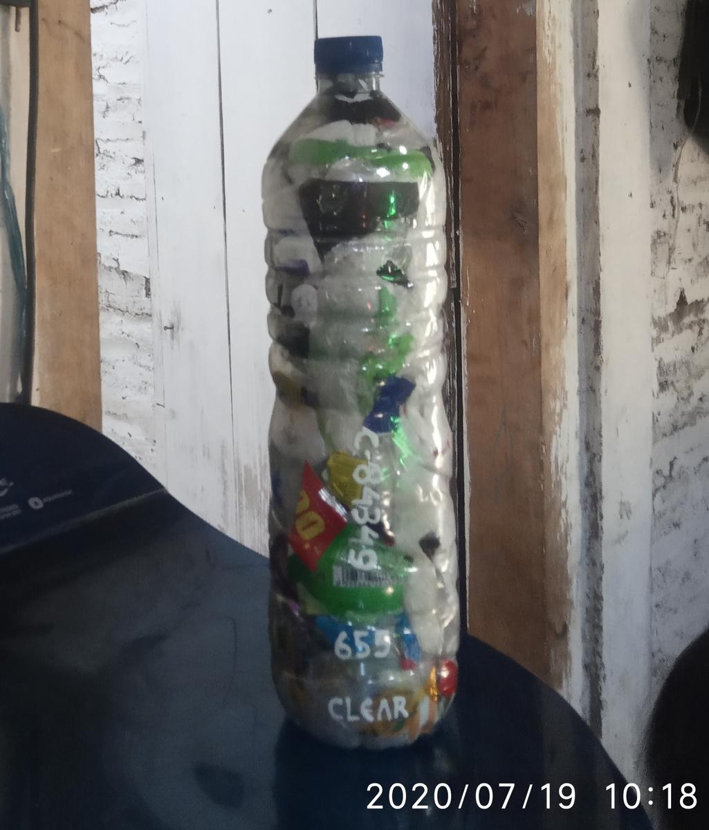 Ecobrick 84349 was made in Kendal,  Jawa Tengah,  Indonesia and logged on 2020-07-19 10:20:00