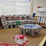 Econ Ecobrick Sofa in Bristol, City of Bristol, West of England, England, United Kingdom has sequestered 644 kg of plastic using 358 ecobricks