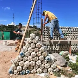 Escuela Ecologica Manos de Misericordia. in Sanarate, El Progreso, Guatemala has sequestered 996 kg of plastic using 2000 ecobricks