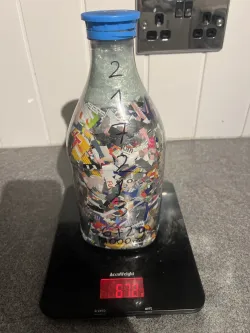 Ecobrick 217213 by Dominyka Rutkauskaite in United Kingdom