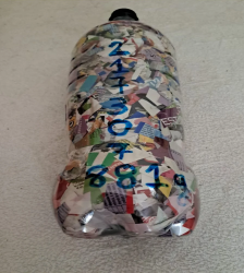 Ecobrick 217307 by Reyes Caballer in Spain