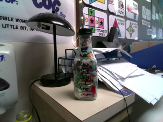 Ecobrick 217343 by Katherine Kiedaisch in Olde Sawmill Elementary School, Olde Sawmill Boulevard, Columbus, Sharon, Franklin County, Ohio, 43235, United States